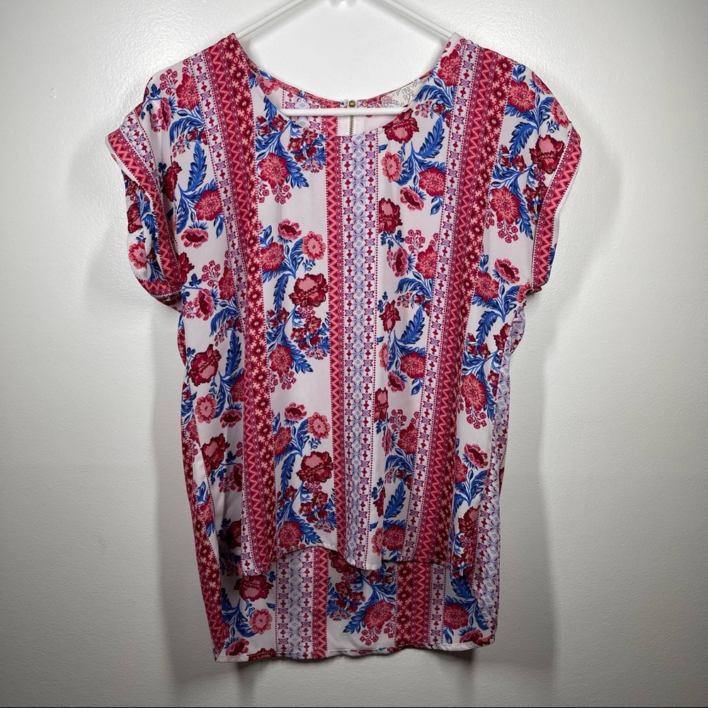 Pink Rose Blouse